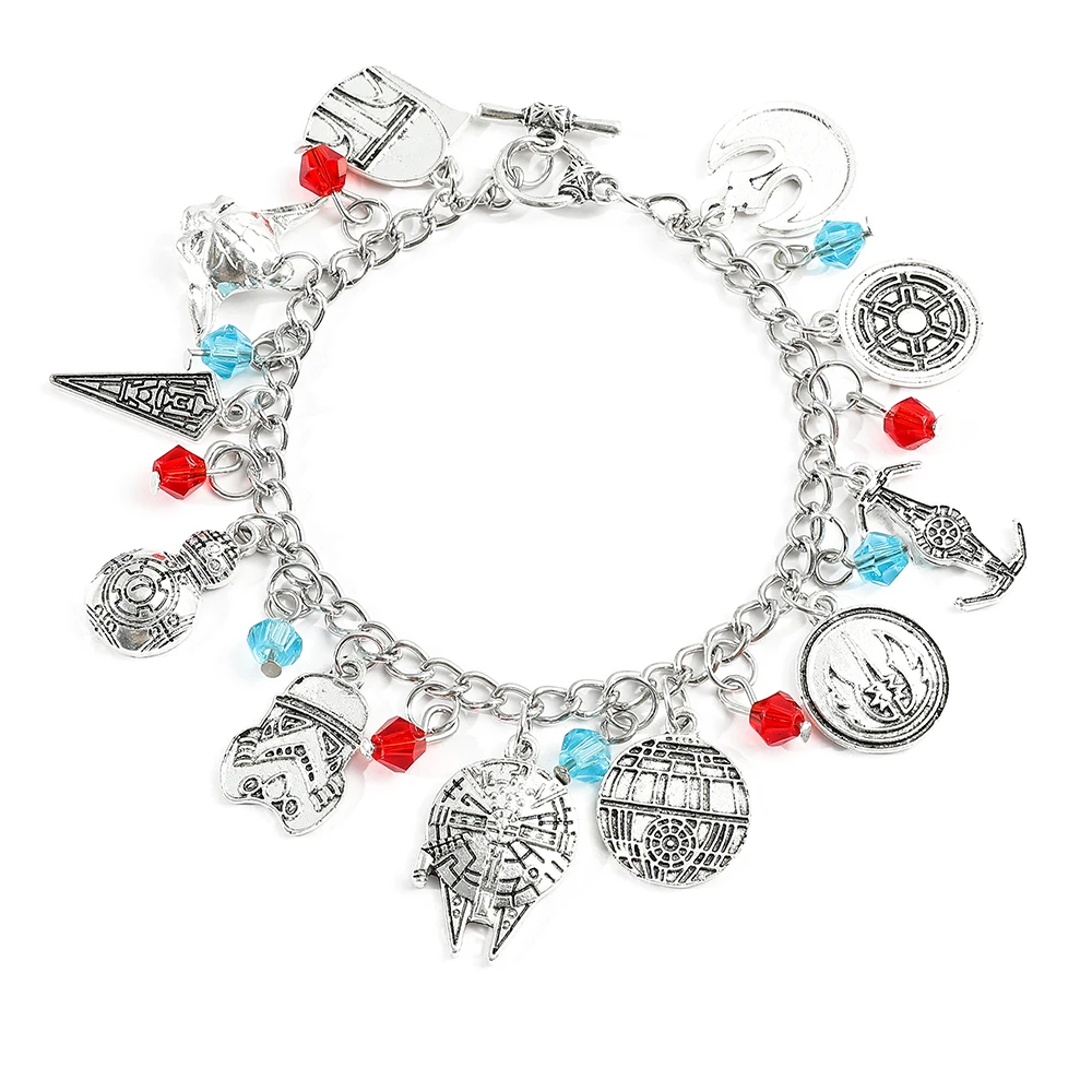 Браслет Звездные войны из фильма Сокол тысячелетия звезда смерти имперский