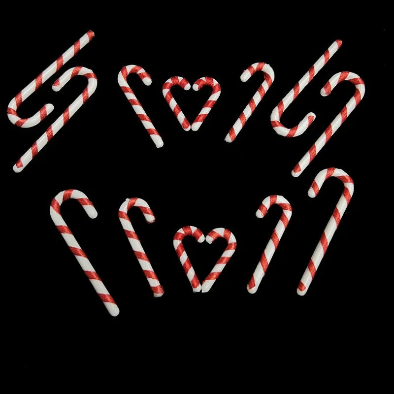 Трансграничные прямые продажи пластиковая маленькая трость красная белая