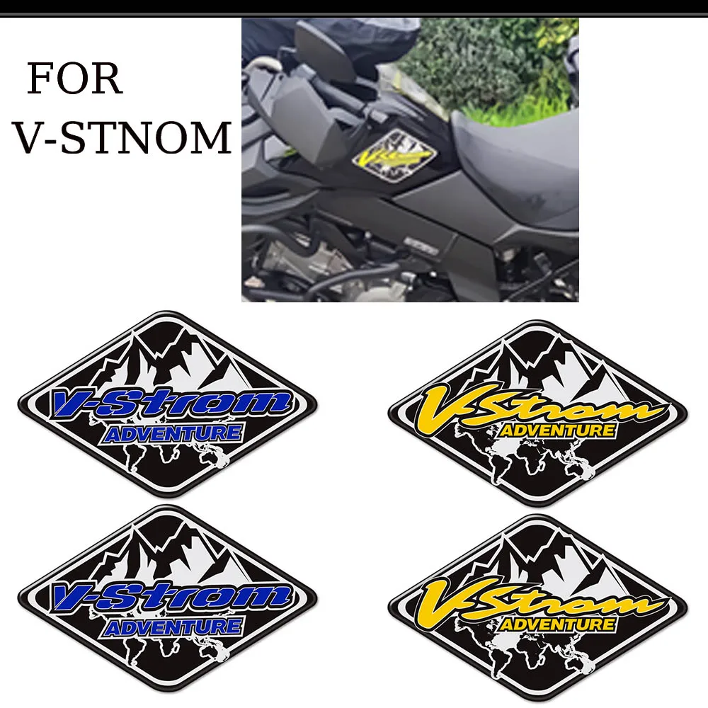 Наклейки 3D для резервуара Suzuki vстрома Φ DL 1000 650 250 1050 XT боковая подкладка