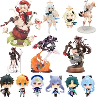 anime genshin impact klee ver girl figure mondstadt magnificent and spark pvc action model toys collection dolls gifts
