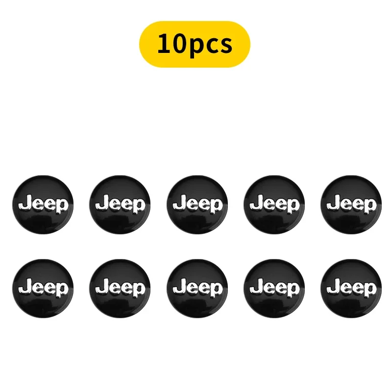 

2/5/10 шт. 14 мм корпус ключа автомобиля квадратная эмблема символ наклейка логотип для Jeep Renegade Compass Grand Cherokee Wrangler jk Patriot