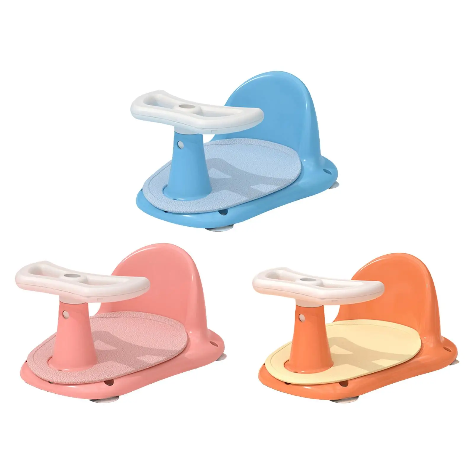 

Infant Bath Tub Seat Bath Seat Support Bathtub Chair for Baby Boys And Girls