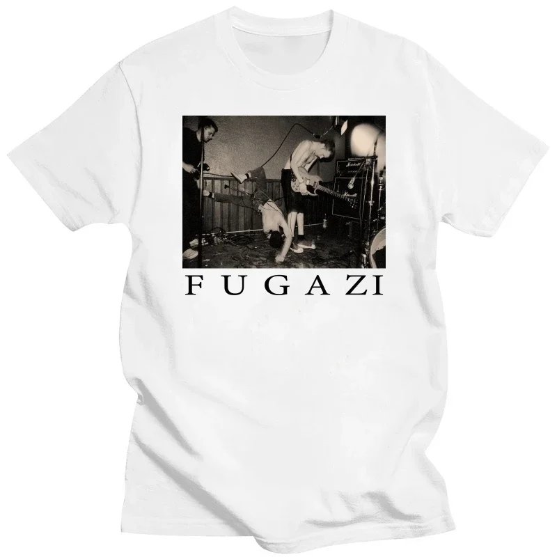 Fugazi Heavyweight Мужская Футболка Xl Повседневный Хлопковый Топ С Короткими Рукавами В