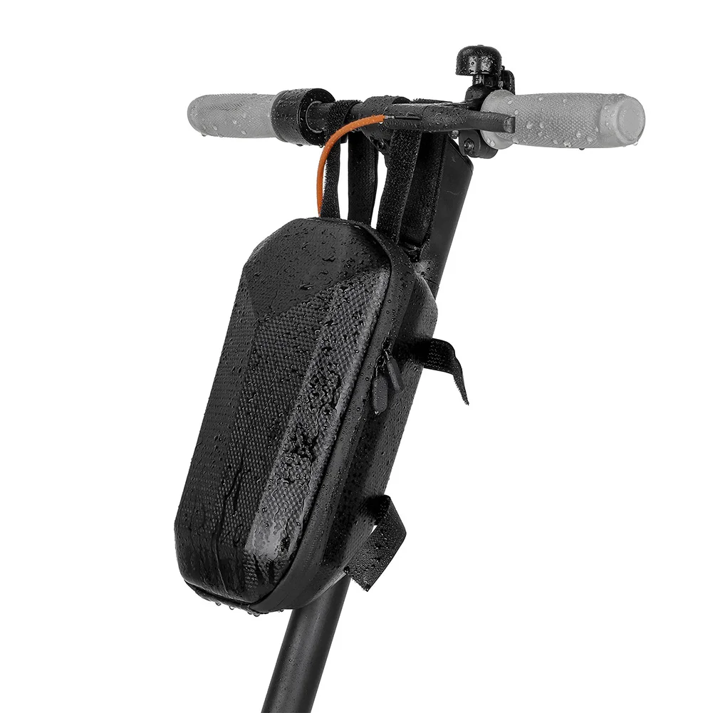 

4L Waterproof EVA Front Hanging Bag For Electric Scooter E-Bike Tube Bag Reflective Handlebar Hanging Bag Storage Parts