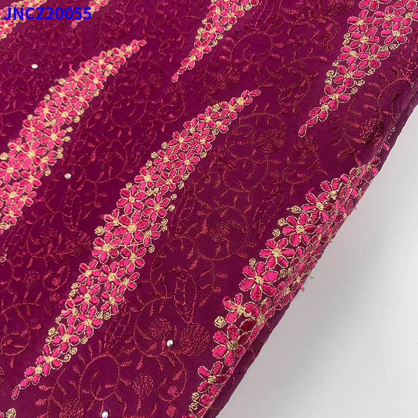 

2022 African Ankara New Arrival lace cotton For Wedding Fabric JNCZ20055