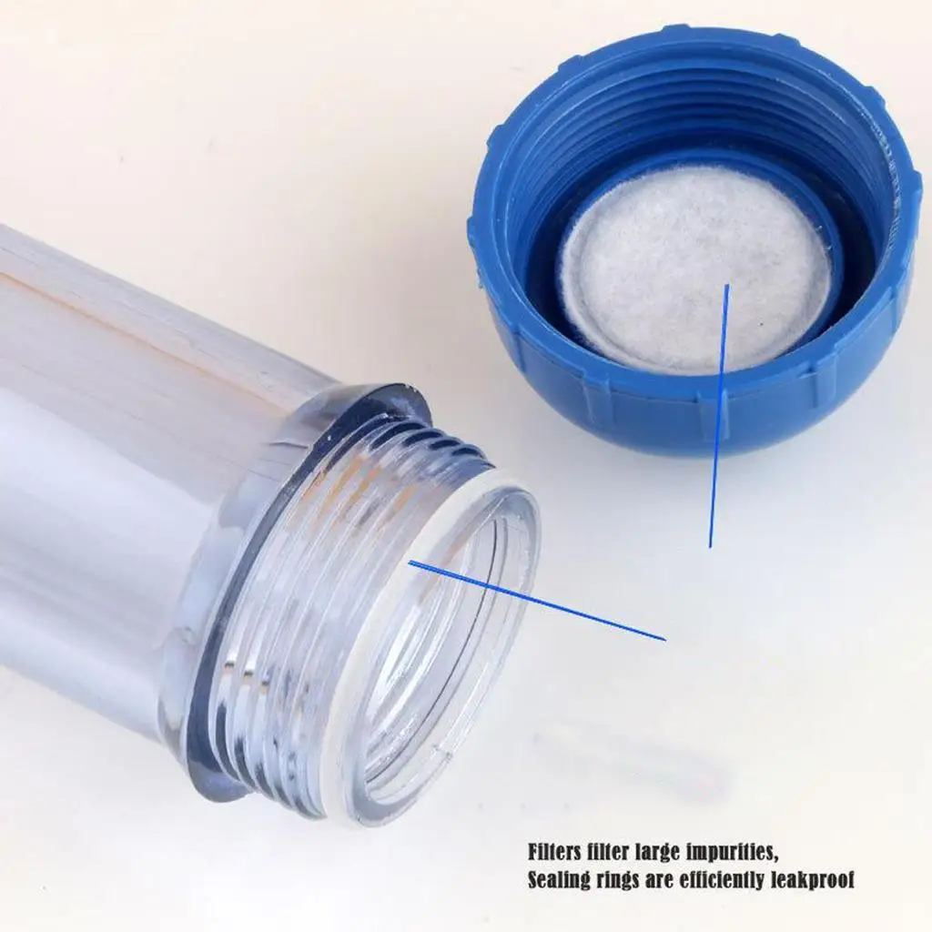 

Transparent Water Filter Housing Refill Filter Shell Inline Reverse Osmosis
