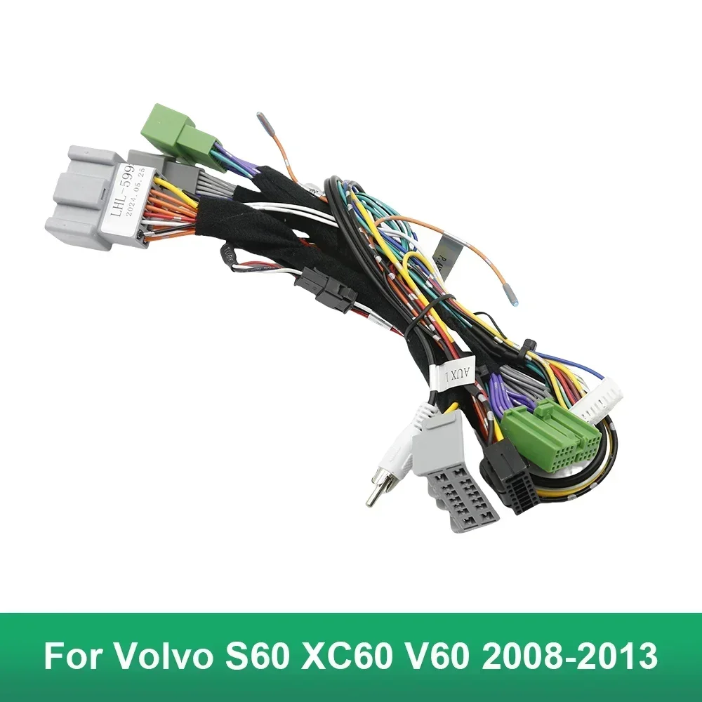 Жгут проводов для автомобильной аудиосистемы с коробкой Canbus Volvo S60 XC60 V60 08-13
