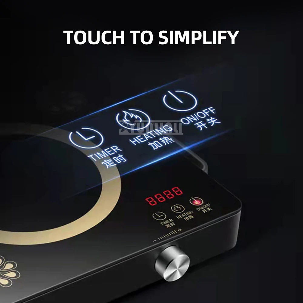 3000 Вт бытовая варочная панель настольная электрическая индукционная плита