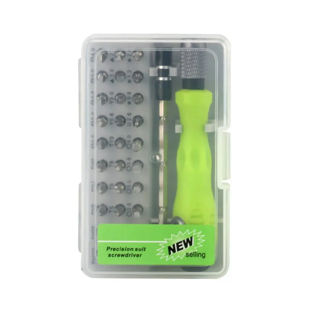 

32 In 1 Multi-Purpose Screwdriver Set Mobile Phone Laptops DIY Repair Tool Magnetic Screwdriver Bits Kit Home Auto Repairs Tools