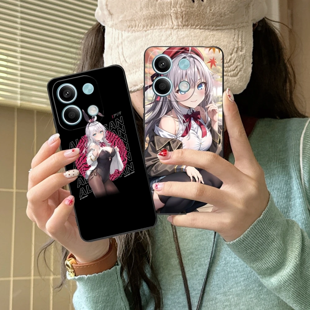 Чехол для мобильного телефона Alya San Aarya Xiaomi Redmi Note 13 12 11 10 9 8 7 6 S A Pro Lite Plus 5G черный