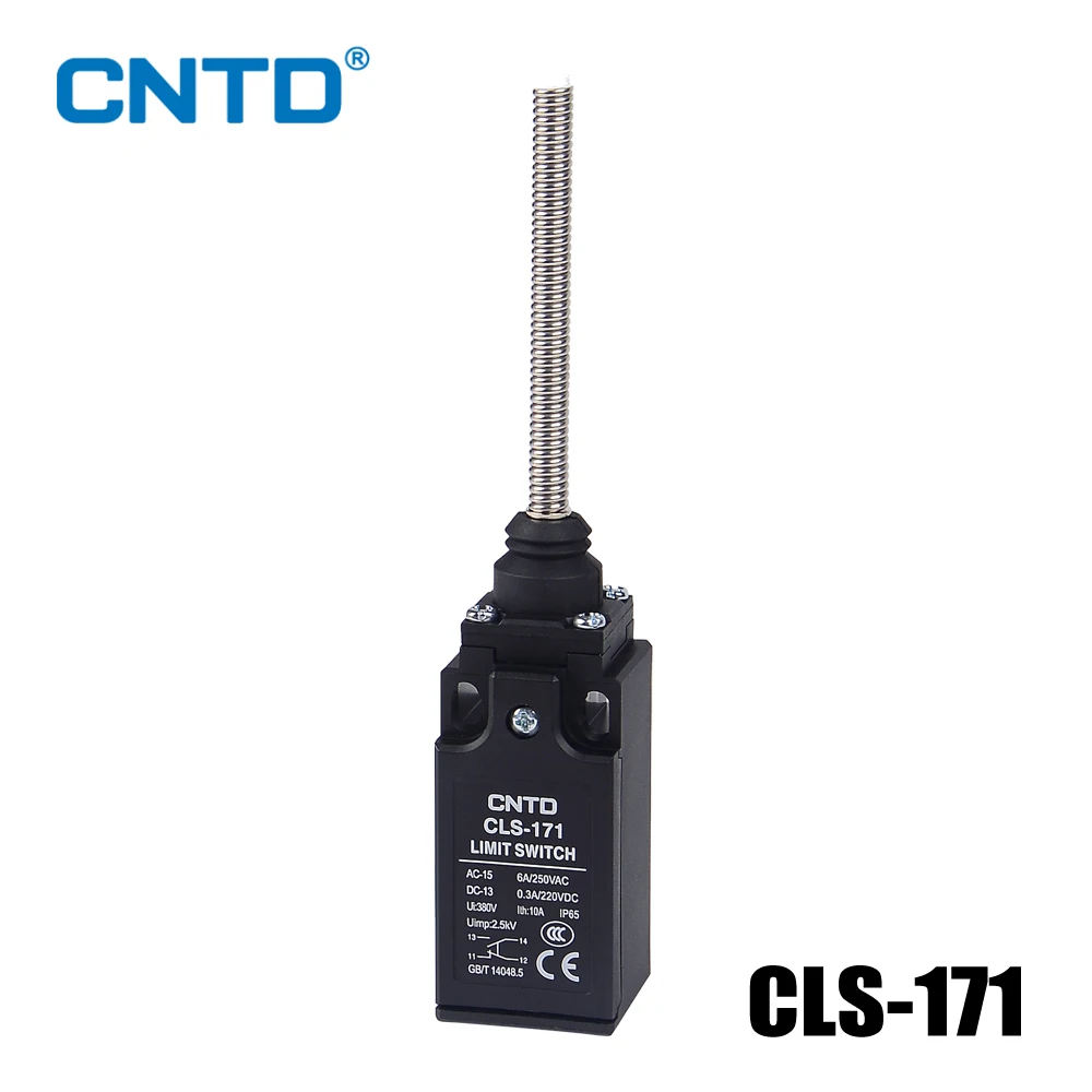 

CNTD CLS Series Travel Limit Switch 1NO1NC 10A 250V Ip65 CLS-171