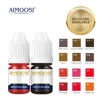 aimoosi 5ml tattoo microblading paint ink pigment for semi permanent body eyebrows eyeliner lip tint makeup consumables supplies