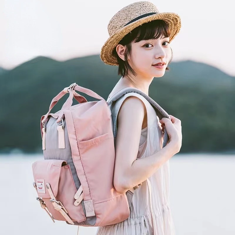 

Women School New Version Trendy Large-capacity Classic Korean Backpack Backpack Travel Bag School Bag 2022 Classic