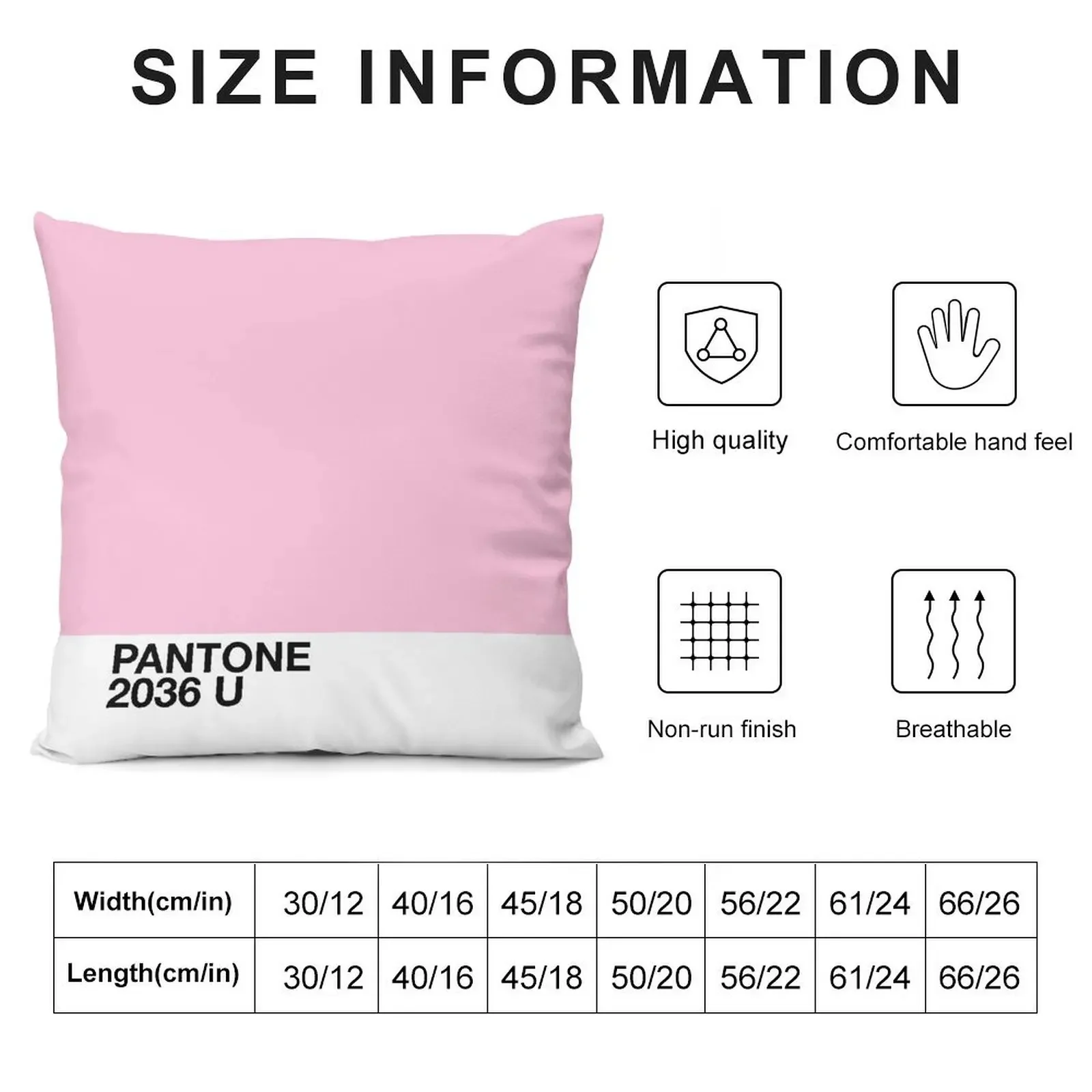 Pantone 2036 U – розовая декоративная подушка рождественские подушки декор для дома