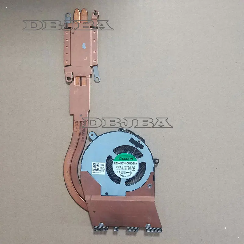 Охлаждающий радиатор для ноутбука, внешний вентилятор DC28000NJSL 0G8RWX 5V 0.38A