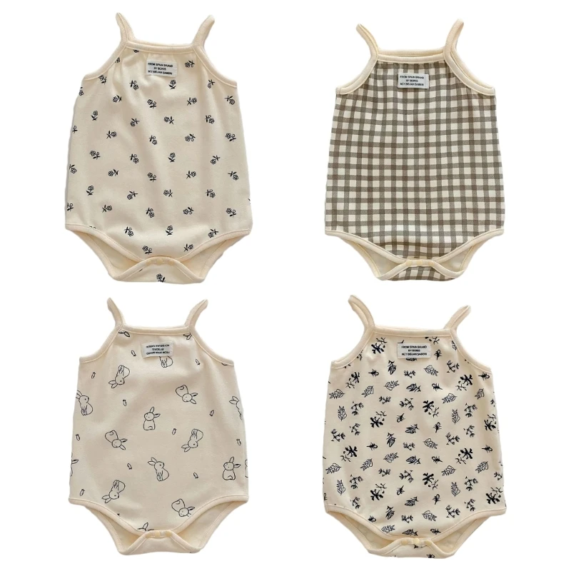 

Newborn Baby Bodysuits for Boy Girl Summer Thin Outwear Baby Fart Wrap Clothes