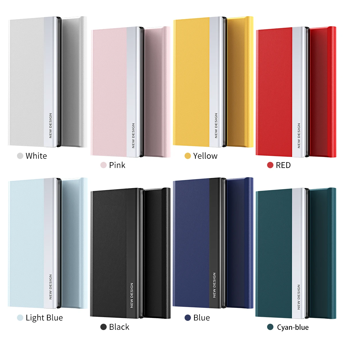 Умный чехол-книжка для Huawei P30Pro P30Lite P40 P40Pro с окошком и подставкой устойчивый к