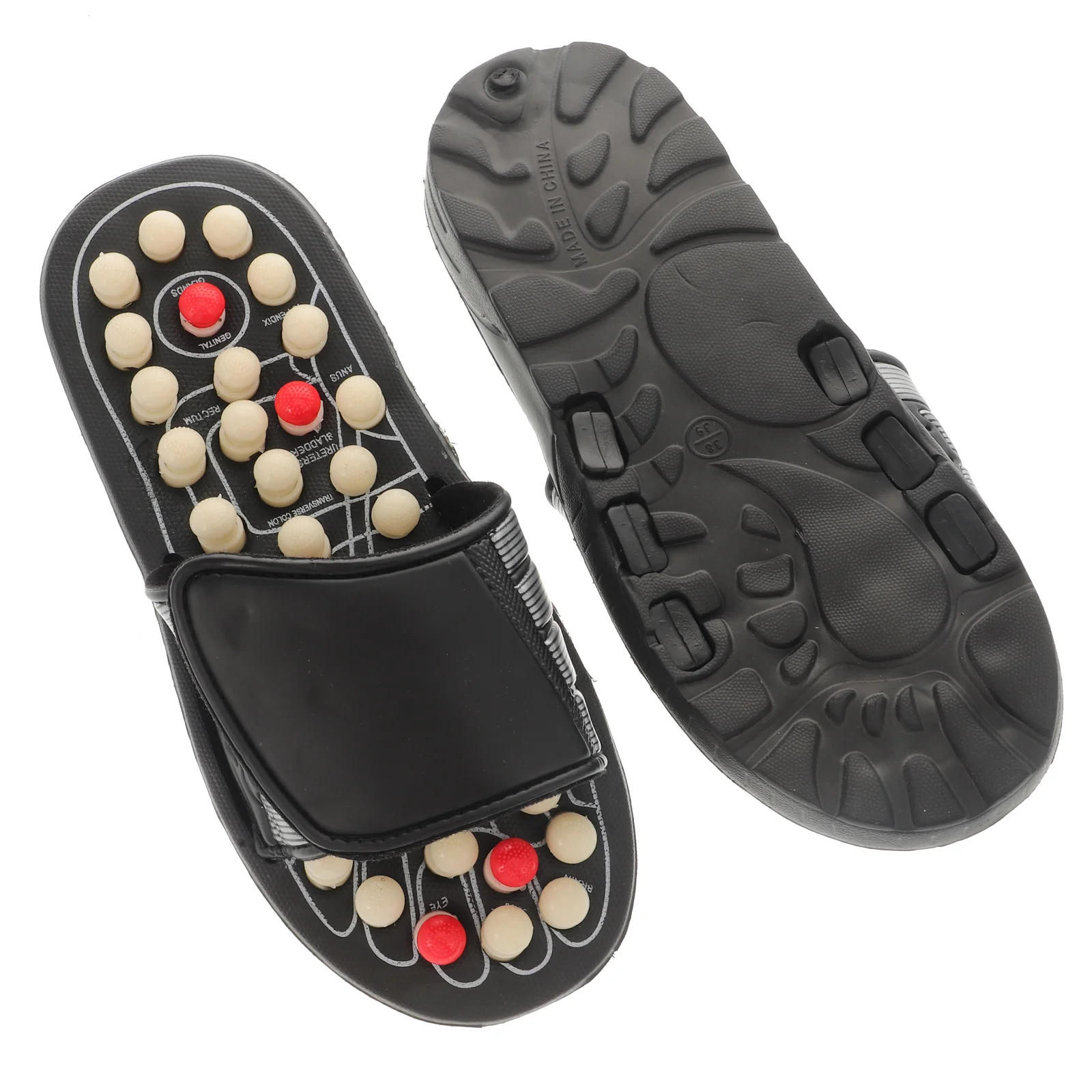 Массажные тапочки для акупунктурных точек унисекс массажные универсальные