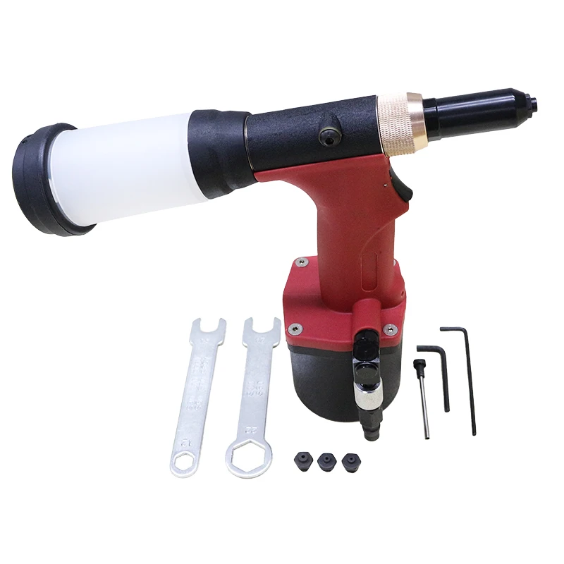 

High quality rivet gun SZENT-200 light durable pneumatic powerful pneumatic rivet gun with Collection tube rivet gun
