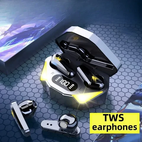 TWS X15 Наушники Беспроводные Bluetooth-наушники с микрофоном Бас Аудио Позиционирование звука 9D Стерео Музыка HiFi Гарнитура