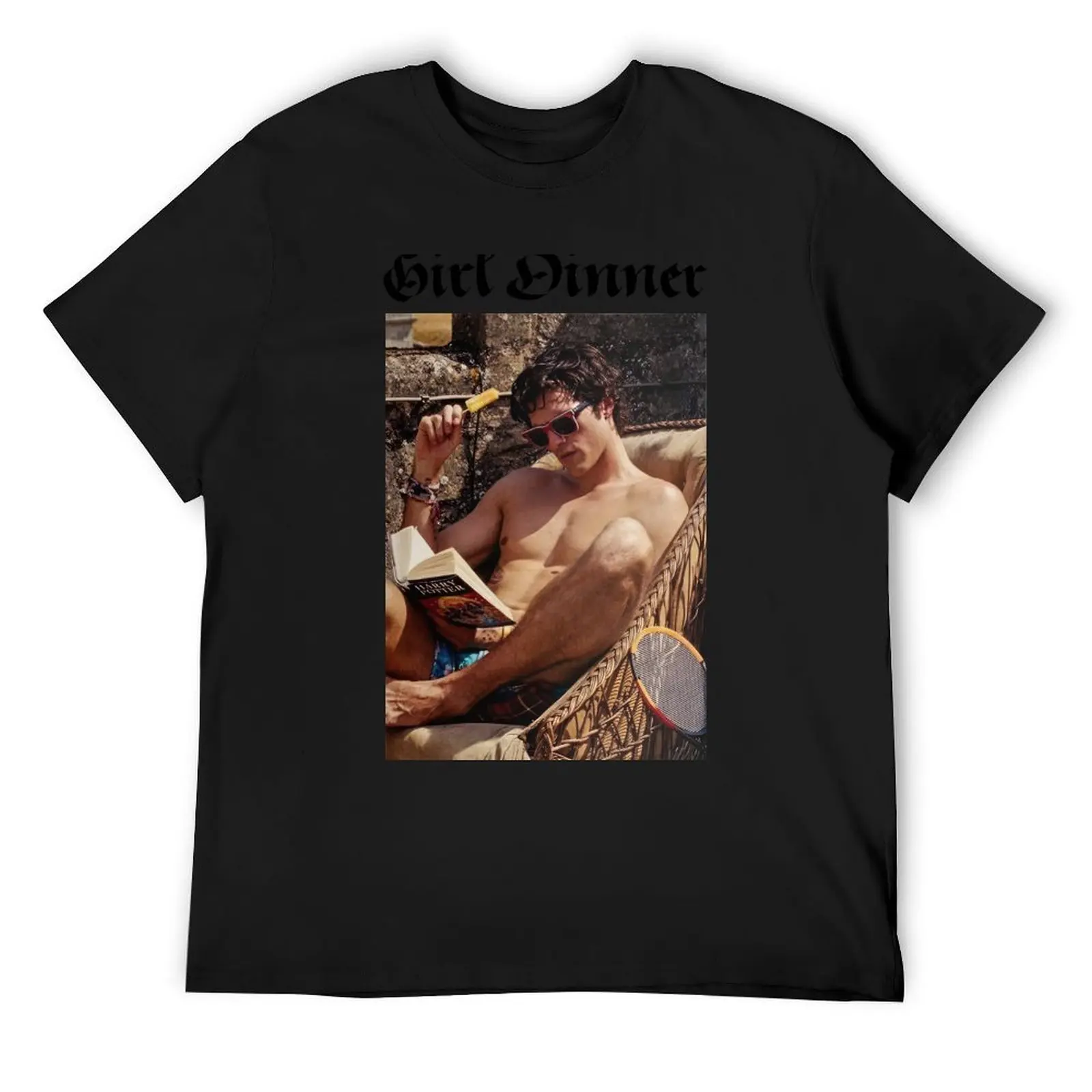 Футболка Girl Dinner Jacob Elordi корейские модные баскетбольные футболки с рисунком