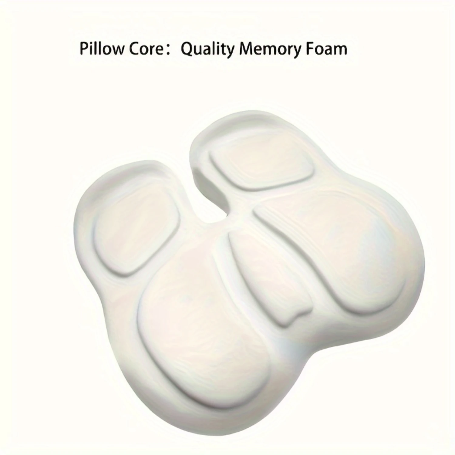Donut Seat Cushion Pillow Car Pad Hemorrhoid Tailbone For Office Chair/Wheelchair Memory Foam Relieving