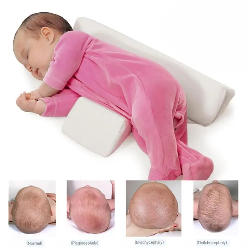 

Newborn Baby Shaping Styling Pillow Anti-rollover Side Sleeping Pillow Triangle Infant Baby Positioning Pillow For 0-6 Months