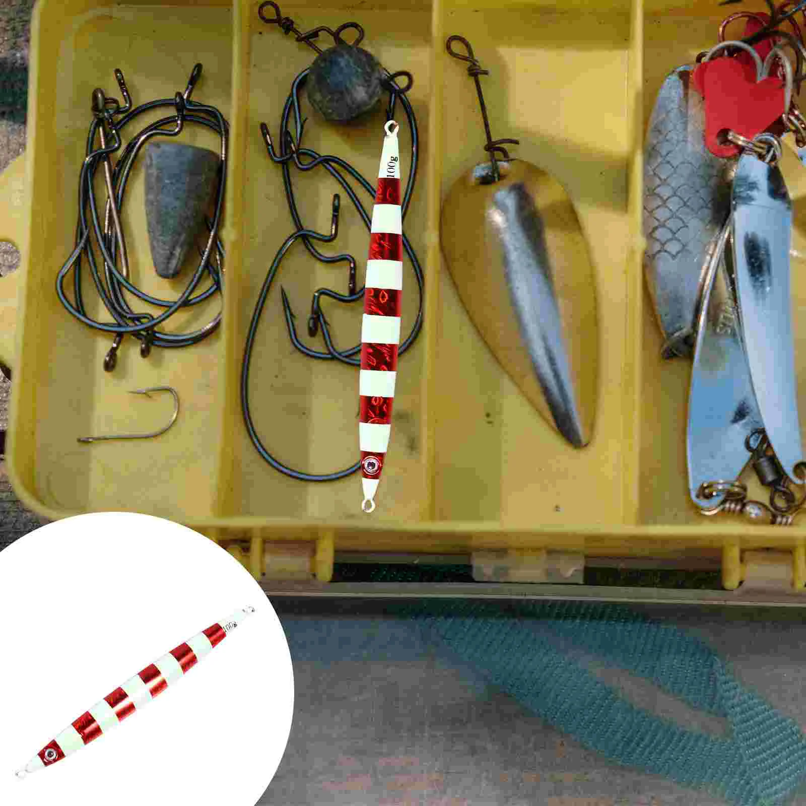 

Fishing Bait Luminous Lure Metal Lures Simulation Artificial Accessory