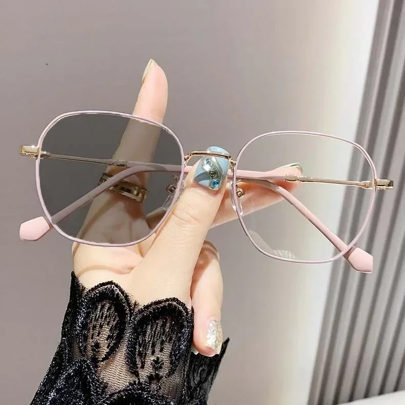 Очки солнцезащитные женские с фотохромными линзами и диоптриями