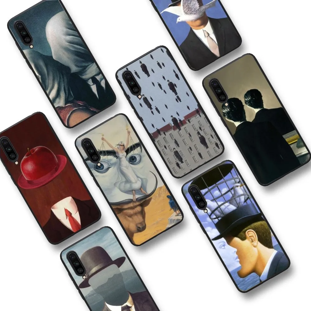 Чехол для телефона Rene Magritte для Xiaomi Mi 5X 8 9 10 11 12 lite pro 10T PocoX3pro PocoM3 Note 10 pro lite