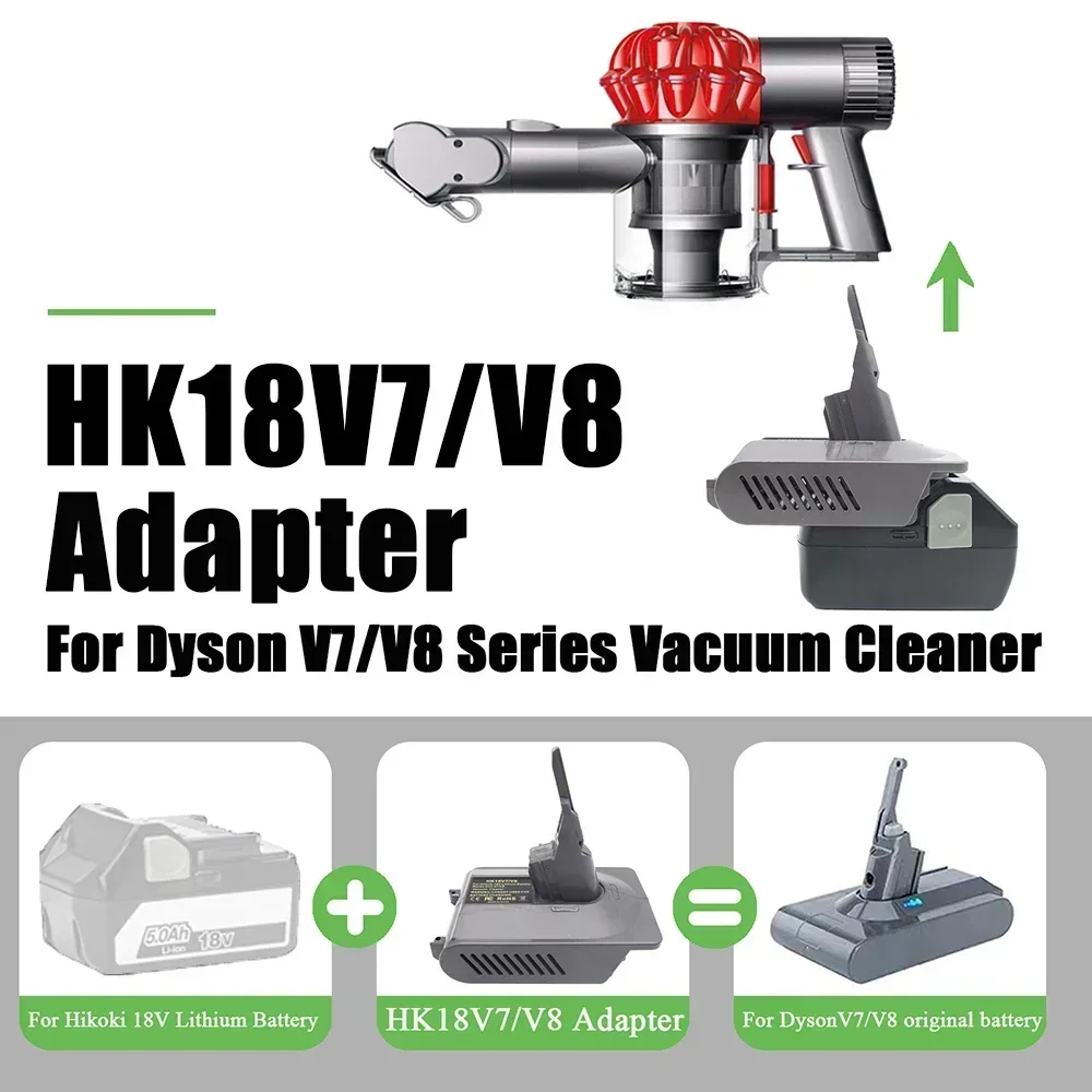 Адаптер-конвертер HK18V6 HK18V7 V8 для пылесоса Dyson V6 V7