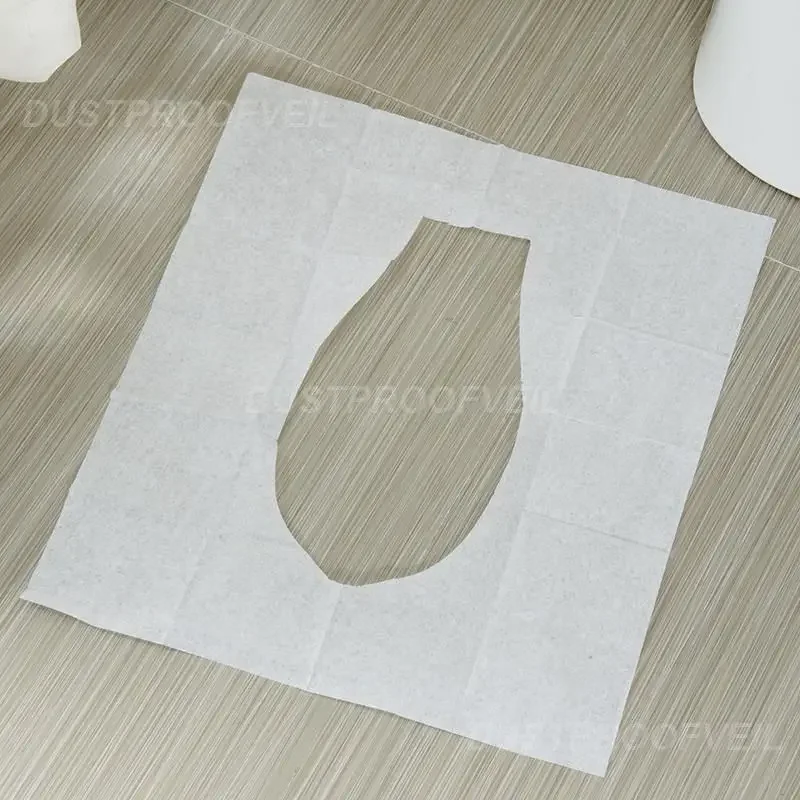 1 ~ 10 шт. в упаковке = одноразовые бумажные чехлы на сиденья для унитаза