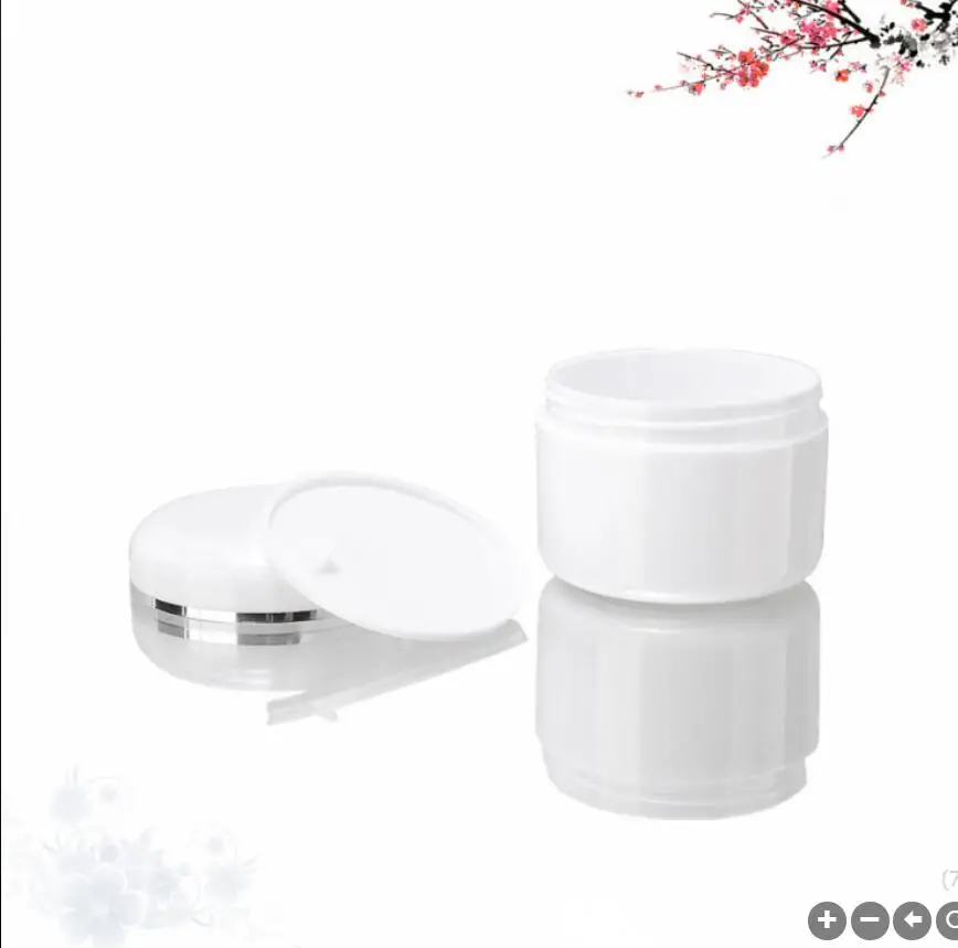 Пластиковые банки для косметики 50 шт