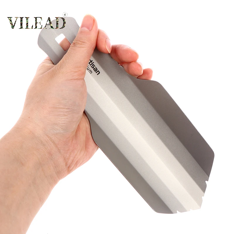 

Рюкзак VILEAD из чистого титана, ультра-светильник, ручная Лопата для походов, кемпинга и выживания, практичные инструменты, устойчивые к корро...