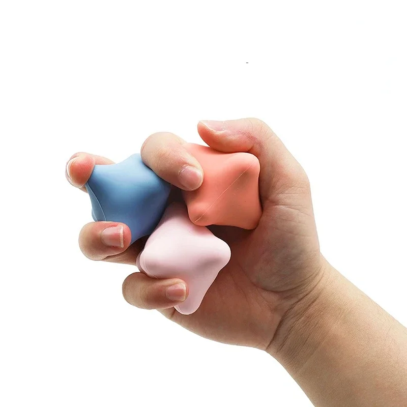 Силиконовые массажные шарики шестиугольный Массажер для рук силовых упражнений