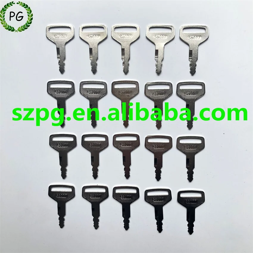 

20PCS S8077 Ignition Key 36919-75190 for Kubota Tractor RTV1100 M Series Tractor