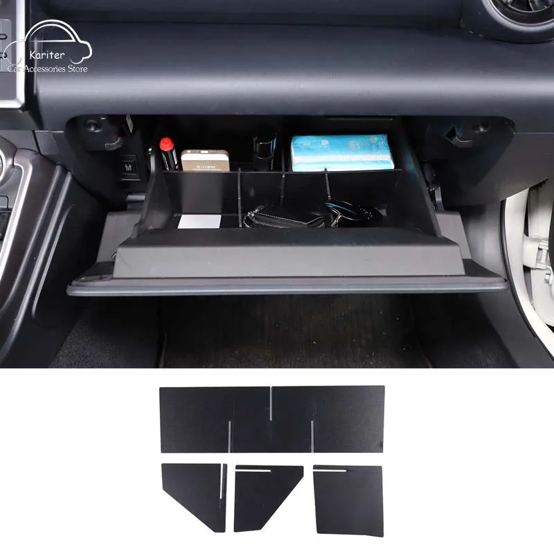 

For Subaru BRZ Toyota 86 2022 ABS Glove Box Divider Mobile Phone Key Wallet Divider Interior Finishing Modification Accessories