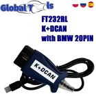 OBD2 K DCAN-сканер с переключателем с чипом FT232RL для  k + dcan для кабеля интерфейса K + CAN