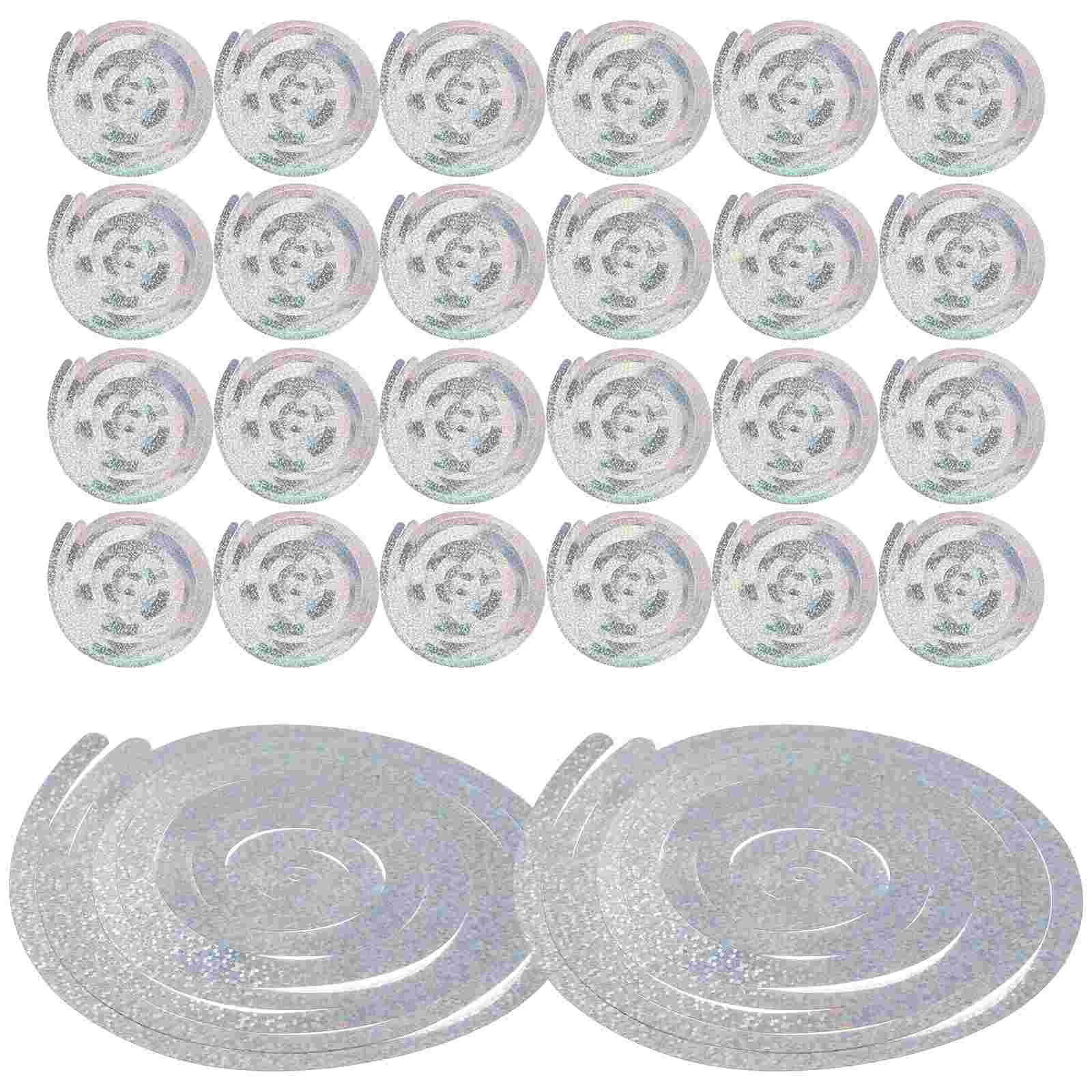 

30pcs Colorful Party Spiral Decors Party Pendants Colorful Spiral Pendants for Decor
