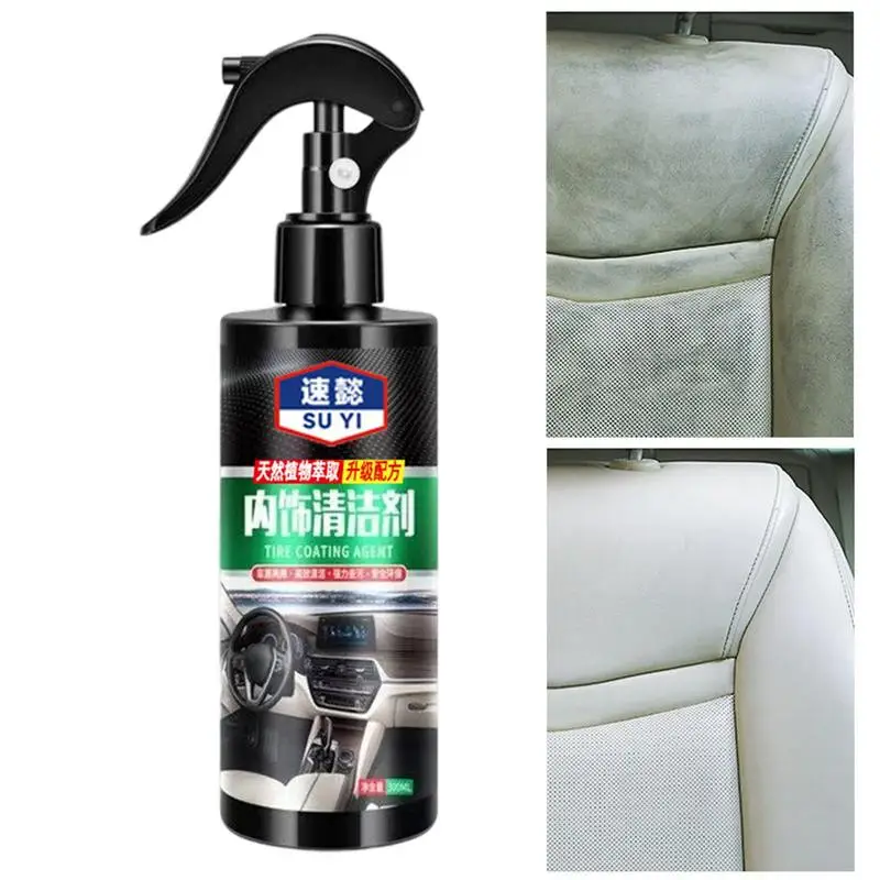 

120ml Car Cleaning Supplies, Leather Conditioner Foam Car Refurbishment Car Screen Cleaner, Automotive Interior Cleaner