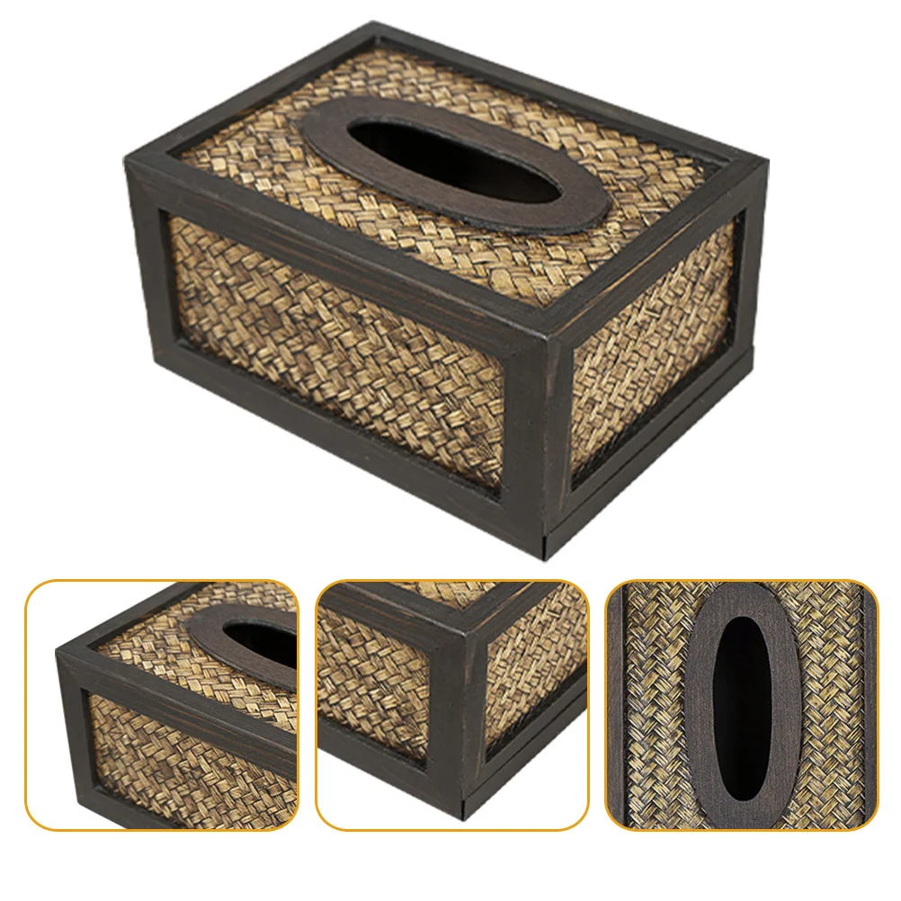 

Delicate Napkin Box Desktop Tissue Case Household Tissue Holder Home Supply