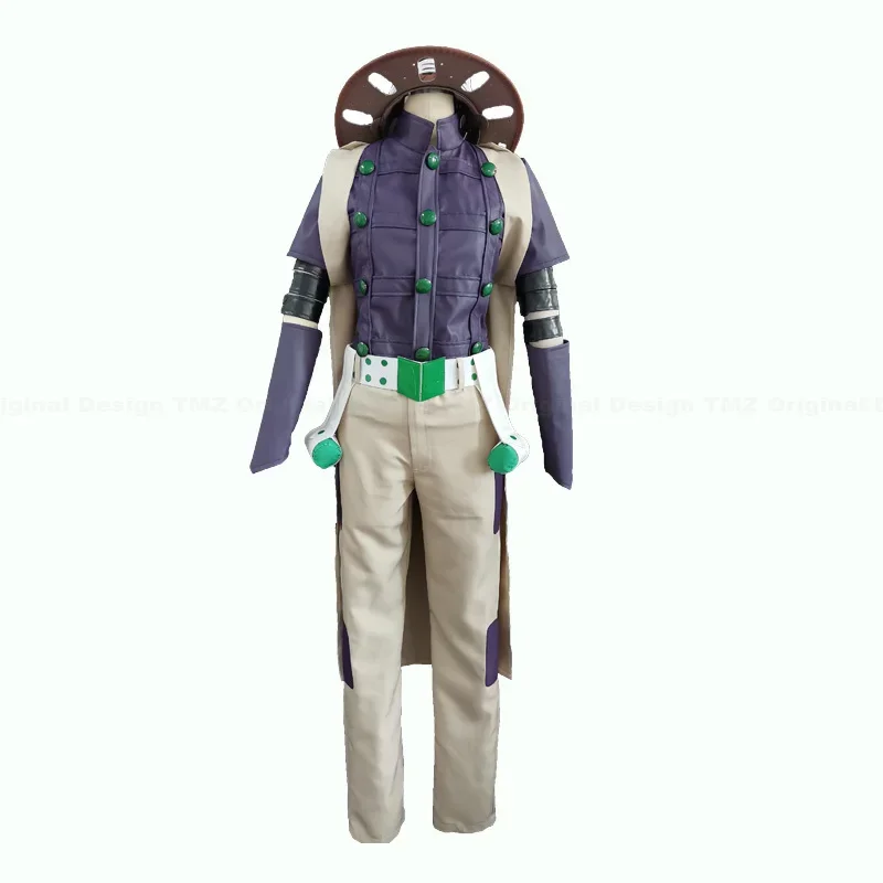 Невероятные приключения ДжоДжо STEEL BALL RUN SBR Julius Caesar Zeppeli Gyro Косплей Костюм для