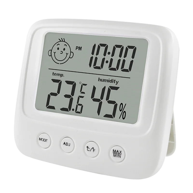 

LCD Digital Backlight Thermometer Hygrometer Accurate Electric Temperature Humidity Meter Sensor Gauge Weather Station For Home