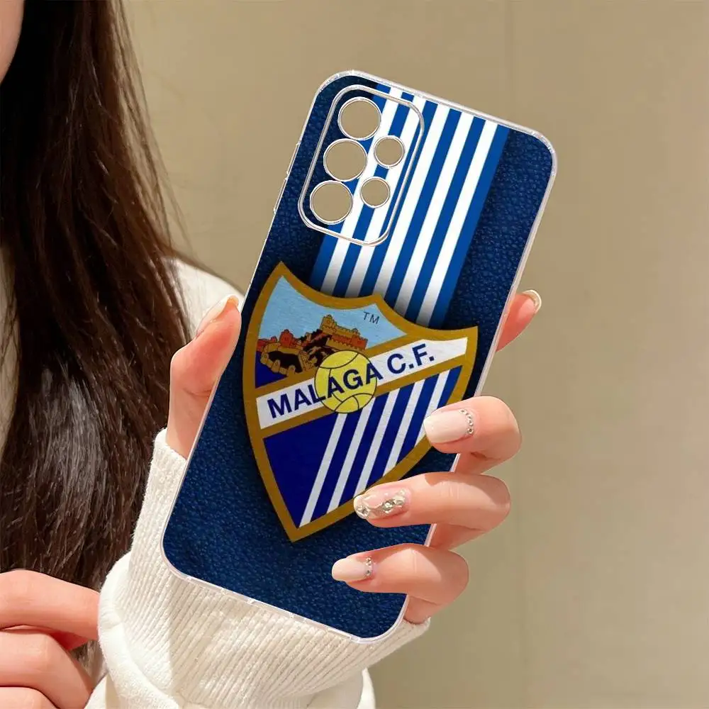Фото Чехол для телефона Football M-Malaga C.F, прозрачный силиконовый мягкий чехол для Samsung S25, S24, S21, S22, S23, S30, Ultra, S20, Plus, Fe №3
