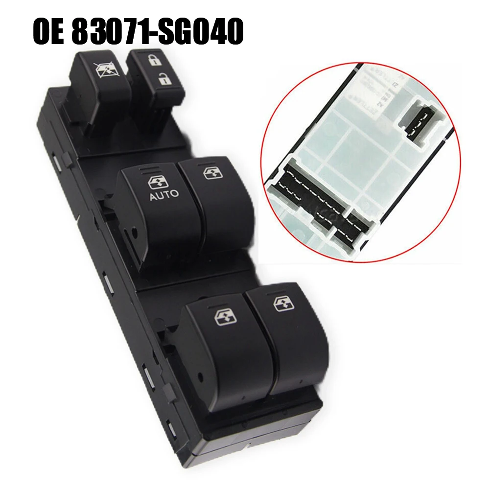 

1x Front Left Power Glass Switch Fit For Forester 2014-2016 83071-SG040 High Quality Car Accessories