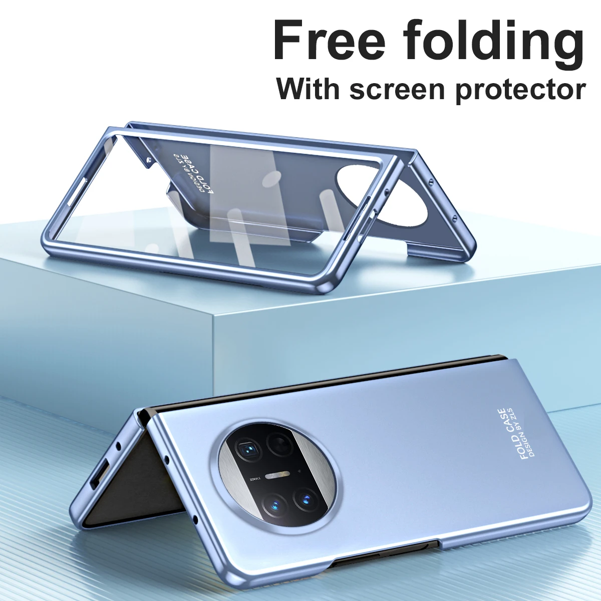 Ультралегкий и Ультратонкий матовый чехол для телефона Huawei Mate X3 с 360 полным