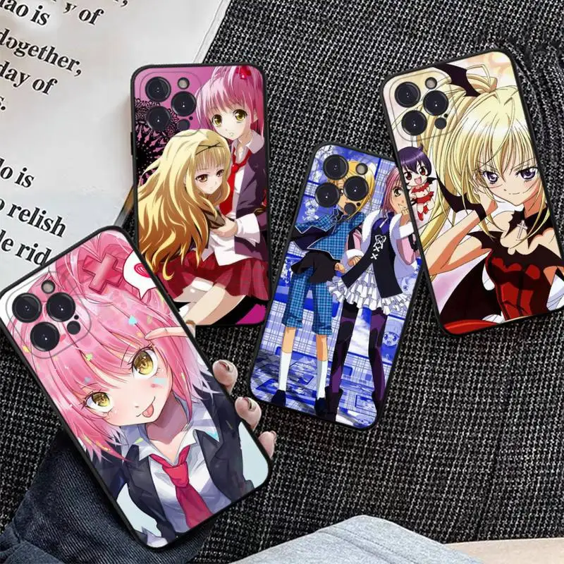 

Shugo Chara Pretty Manga Phone Case For iPhone 13 Pro MAX 14 11 12 Mini X XS XR 6 7 8 Plus SE 2020 Soft TPU Cover