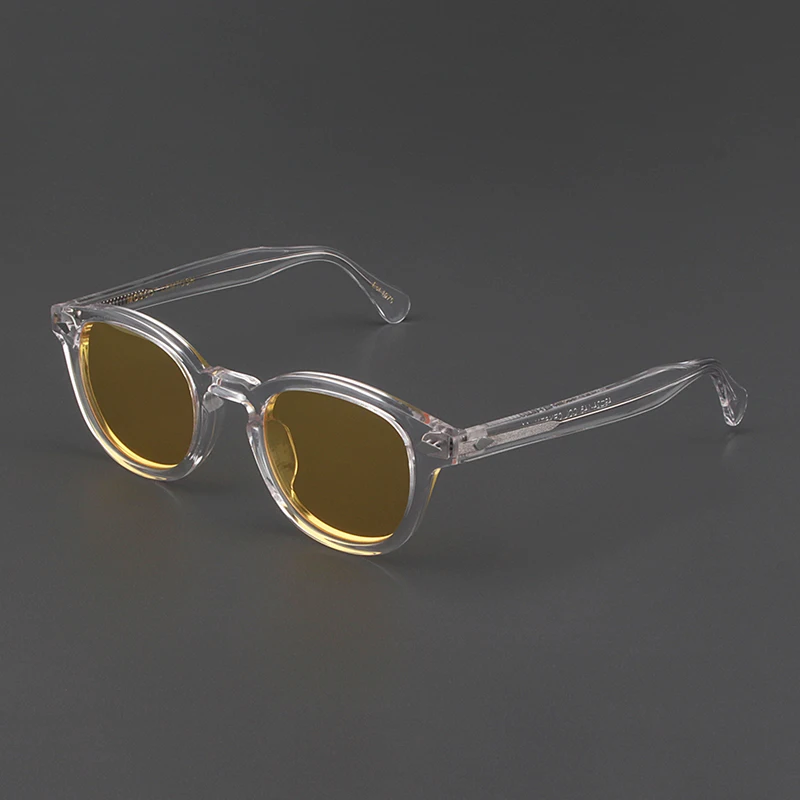 

Johnny Depp Polarized Sunglasses Men LEMTOSH Sun Glasses Women Acetate Frame Brand Vintage Driver Shade Night Vision Goggles