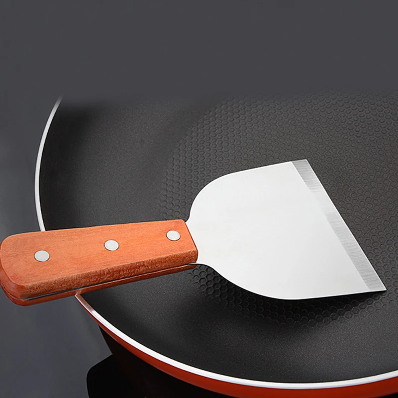 

Stainless Steel Spatula Small Silicone Spatula Steak Frying Spatula High Temperature Non Stick Cooking Spatula Spoon For Kitchen