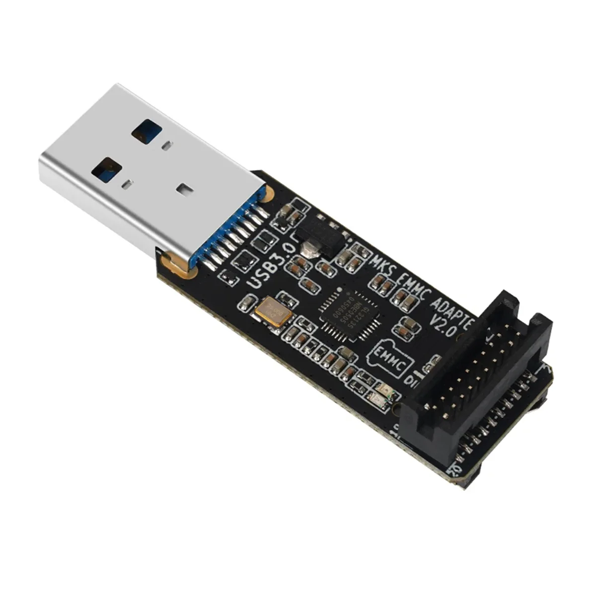 Для MKS EMMC-ADAPTER V2 USB 3.0 Card Reader для модуля EMMC Micro-SD TF Pi SKIPR